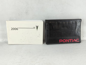 compare product 2006 Pontiac G6 Owners Manual Book Guide OEM Used Auto Parts