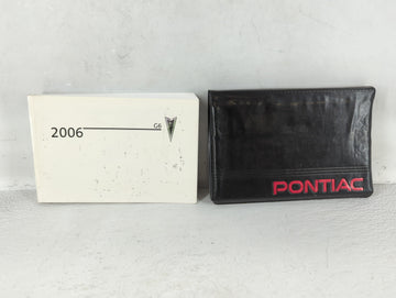2006 Pontiac G6 Owners Manual Book Guide OEM Used Auto Parts - Oemusedautoparts1.com