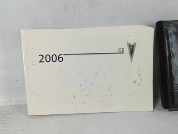 2006 Pontiac G6 Owners Manual Book Guide OEM Used Auto Parts