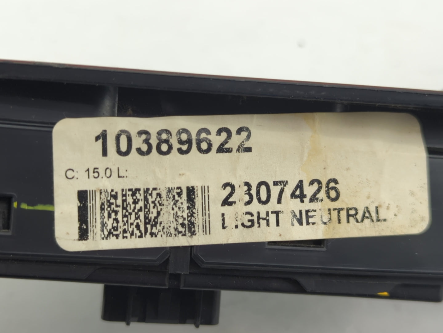 2006 Pontiac G6 Master Power Window Switch Replacement Driver Side Left P/N:10389622 Fits OEM Used Auto Parts - Oemusedautop