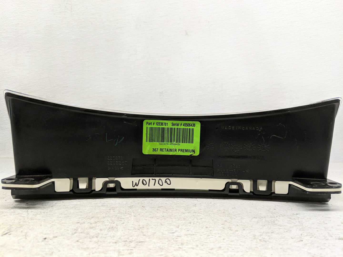 2006 Pontiac Grand Prix Instrument Cluster Speedometer Gauges P/N:12238781 Fits OEM Used Auto Parts - Oemusedautoparts1.com