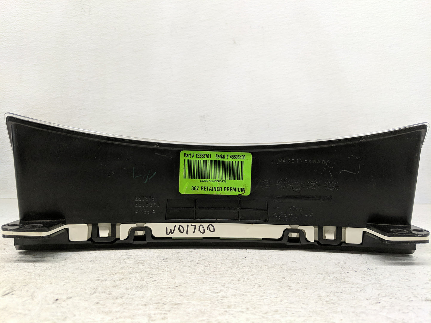 2006 Pontiac Grand Prix Instrument Cluster Speedometer Gauges P/N:12238781 Fits OEM Used Auto Parts - Oemusedautoparts1.com