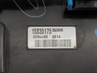 2006 Pontiac Grand Prix Climate Control Module Temperature AC/Heater Replacement P/N:15835175 Fits OEM Used Auto Parts - Oem