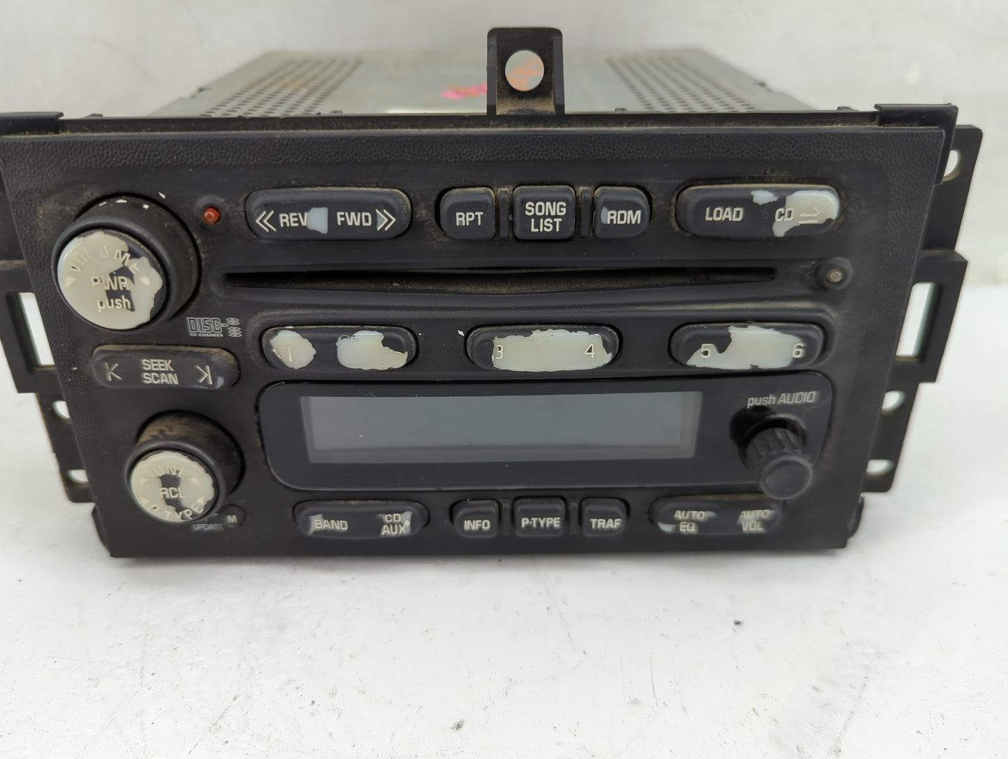 2004-2008 Pontiac Grand Prix Radio AM FM Cd Player Receiver Replacement Fits Fits 2004 2005 2006 2007 2008 OEM Used Auto Par