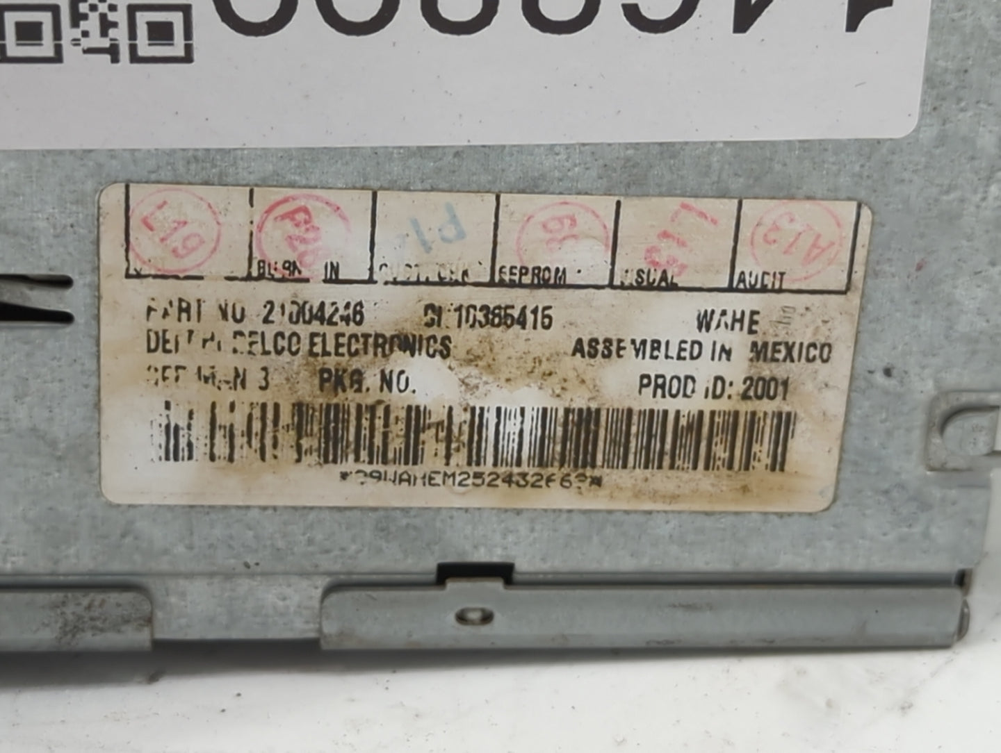 2004-2008 Pontiac Grand Prix Radio AM FM Cd Player Receiver Replacement Fits Fits 2004 2005 2006 2007 2008 OEM Used Auto Par