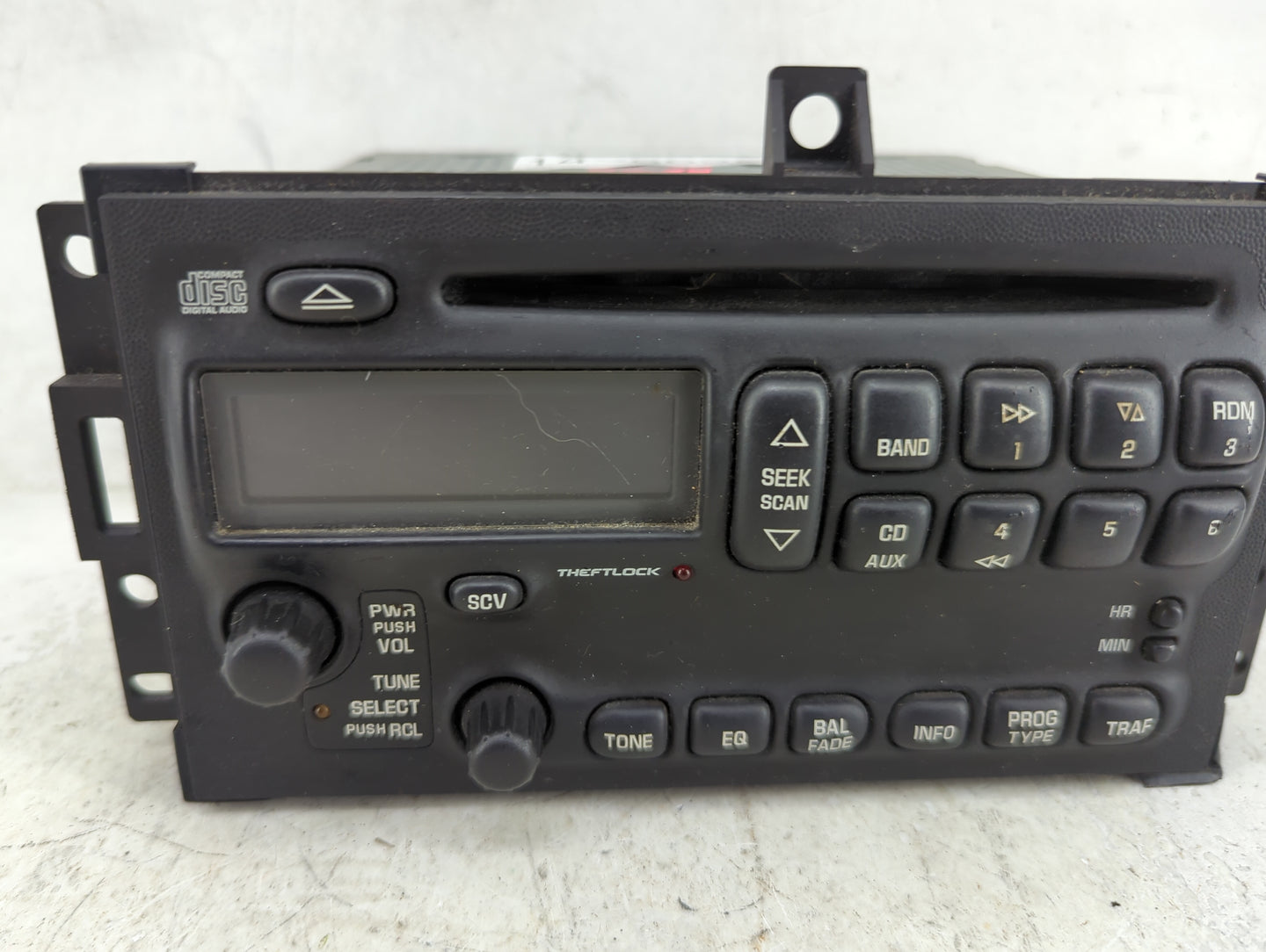 2006 Pontiac Grand Prix Radio AM FM Cd Player Receiver Replacement P/N:10352018 Fits OEM Used Auto Parts - Oemusedautoparts1
