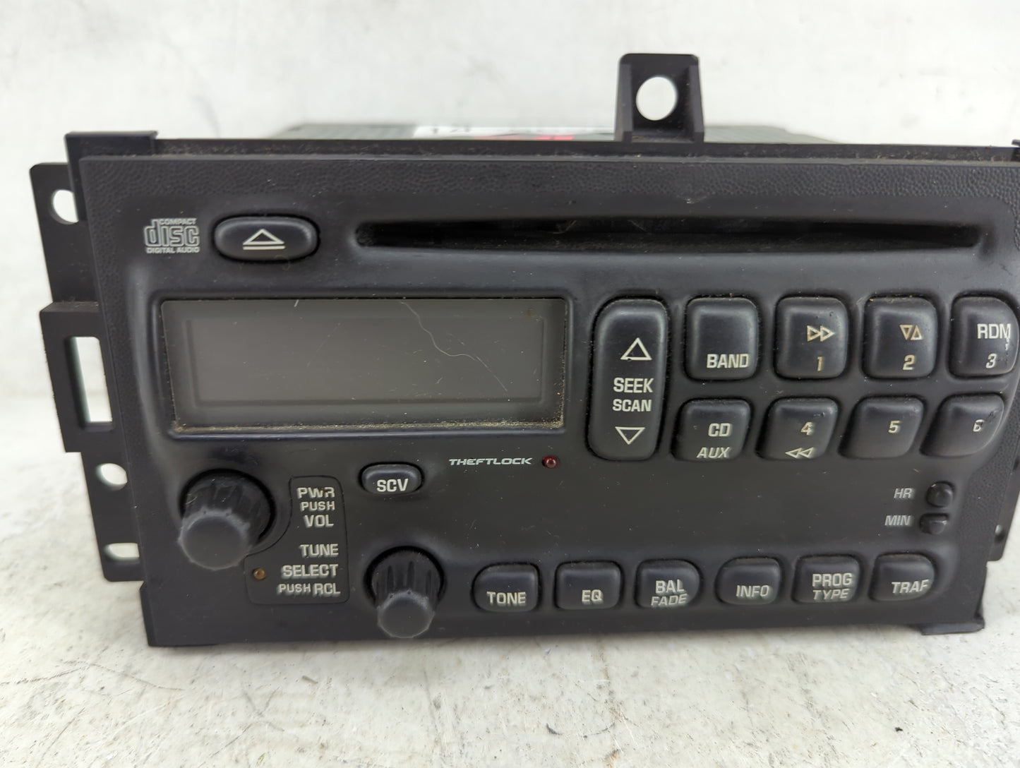 2006 Pontiac Grand Prix Radio AM FM Cd Player Receiver Replacement P/N:10352018 Fits OEM Used Auto Parts - Oemusedautoparts1