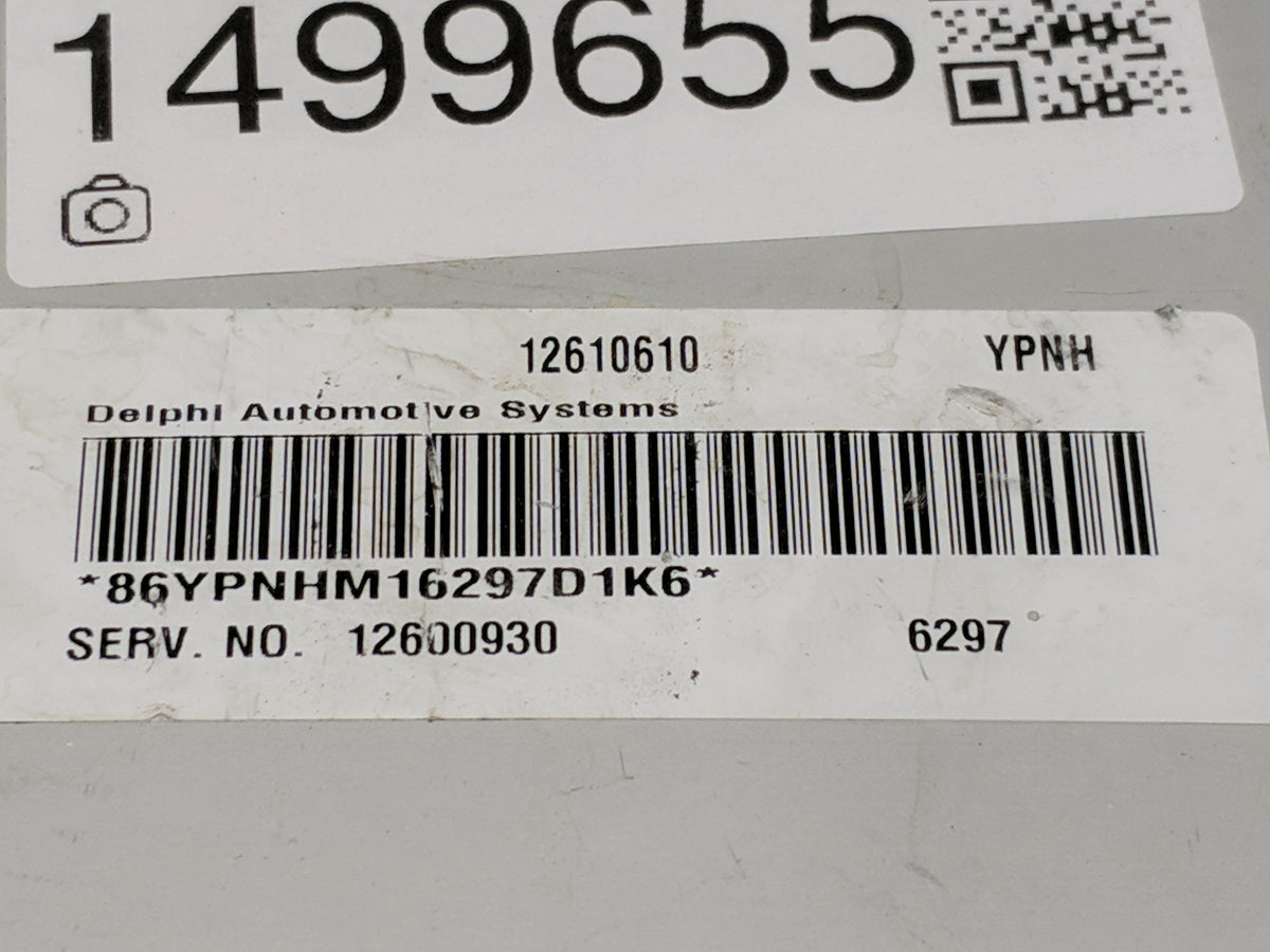 2006-2008 Pontiac Grand Prix PCM Engine Control Computer ECU ECM PCU OEM P/N:12610610 12600930 Fits Fits 2006 2007 2008 2009
