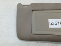 2006 Pontiac Grand Prix Sun Visor Shade Replacement Passenger Right Mirror Fits OEM Used Auto Parts - Oemusedautoparts1.com