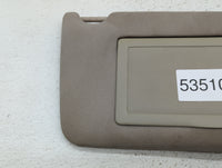 2006 Pontiac Grand Prix Sun Visor Shade Replacement Passenger Right Mirror Fits OEM Used Auto Parts - Oemusedautoparts1.com