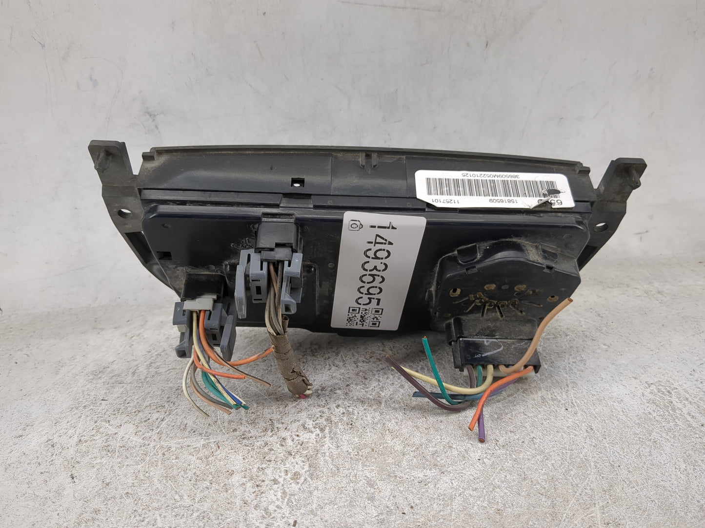 2006 Pontiac Montana Climate Control Module Temperature AC/Heater Replacement P/N:15816509 11257101 Fits OEM Used Auto Parts