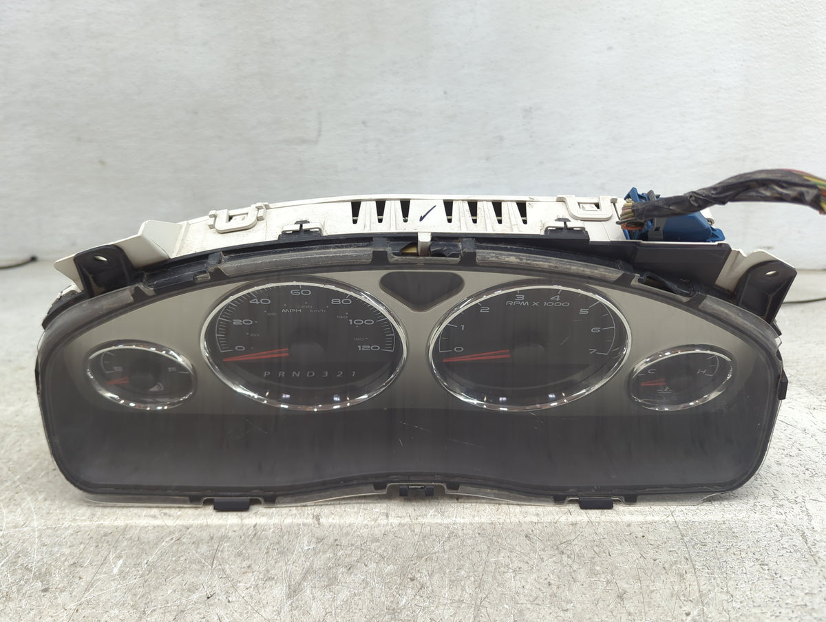 2006 Pontiac Montana Instrument Cluster Speedometer Gauges P/N:VP6HFF-10A855-AD Miles: Fits OEM Used Auto Parts - Oemusedaut