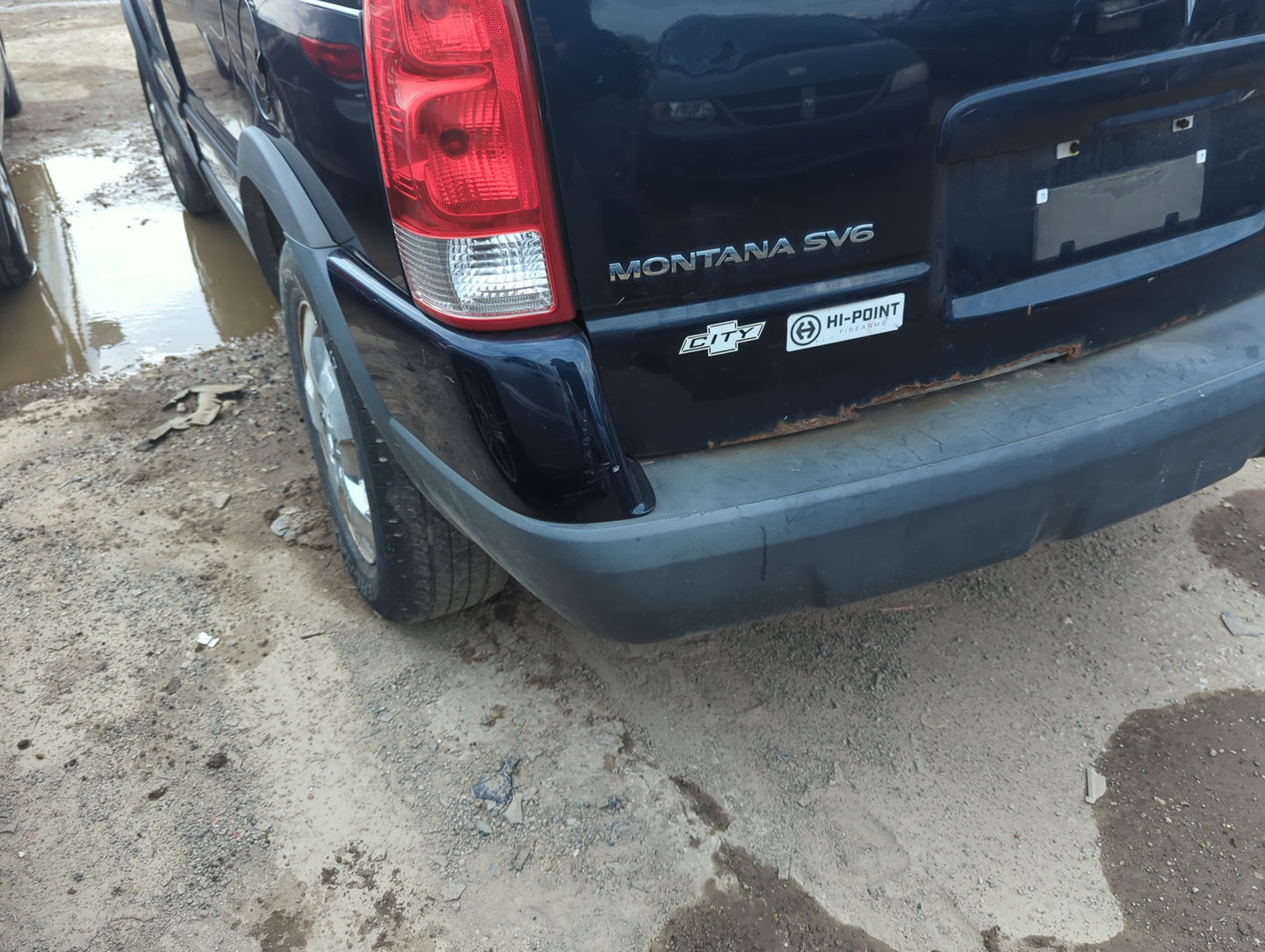 2005-2009 Pontiac Montana Rear Bumper Assembly Oem - Oemusedautoparts1.com