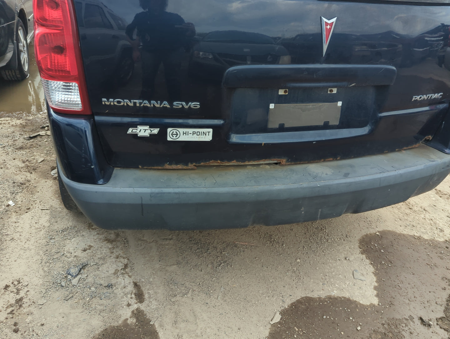 2005-2009 Pontiac Montana Rear Bumper Assembly Oem - Oemusedautoparts1.com