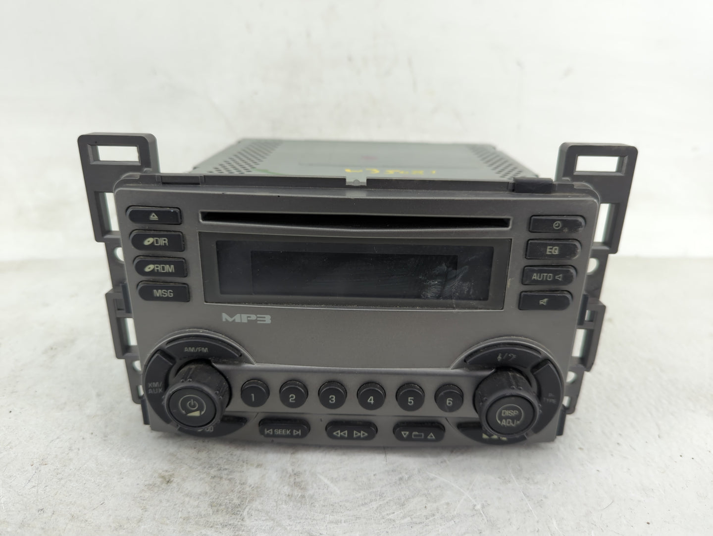 2006 Pontiac Torrent Radio AM FM Cd Player Receiver Replacement P/N:15850248 Fits OEM Used Auto Parts - Oemusedautoparts1.co