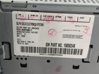 2006 Pontiac Torrent Radio AM FM Cd Player Receiver Replacement P/N:15850248 Fits OEM Used Auto Parts - Oemusedautoparts1.co