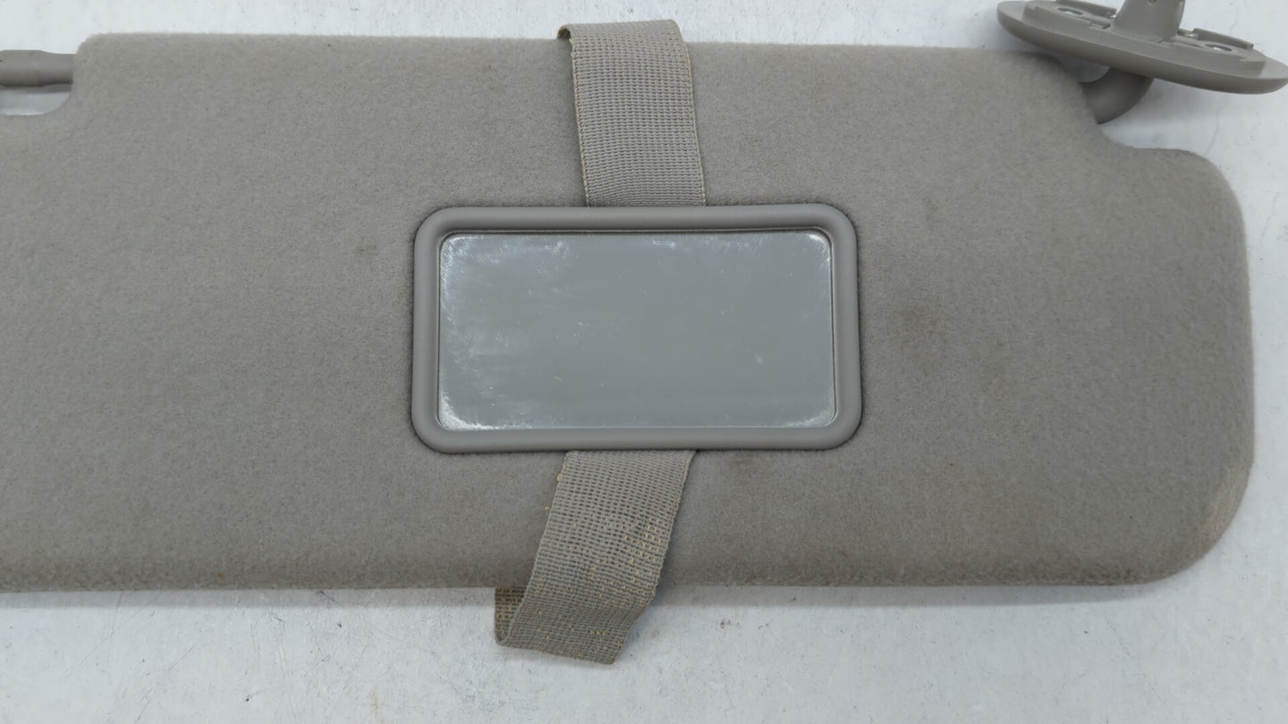 2005-2008 Pontiac Vibe Sun Visor Shade Replacement Passenger Right Mirror Fits Fits 2005 2006 2007 2008 OEM Used Auto Parts 