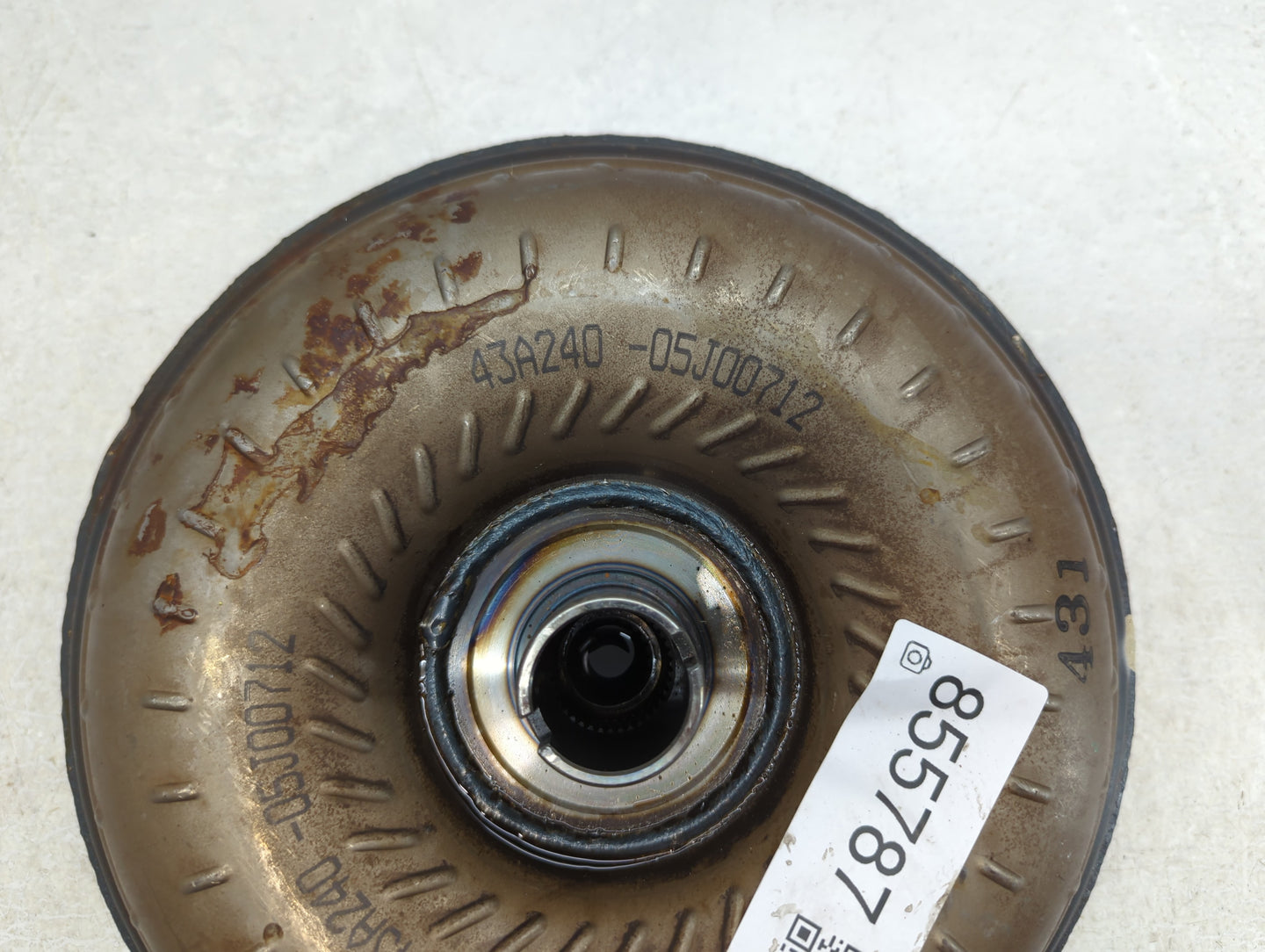2006 Porsche Cayenne Torque Converter Automatic Transmission OEM P/N:43A240-05J00712 Fits OEM Used Auto Parts - Oemusedautop
