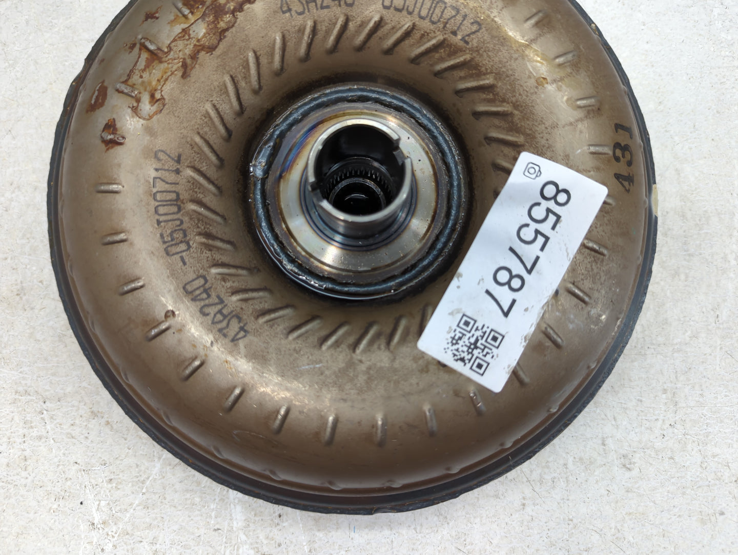 2006 Porsche Cayenne Torque Converter Automatic Transmission OEM P/N:43A240-05J00712 Fits OEM Used Auto Parts - Oemusedautop