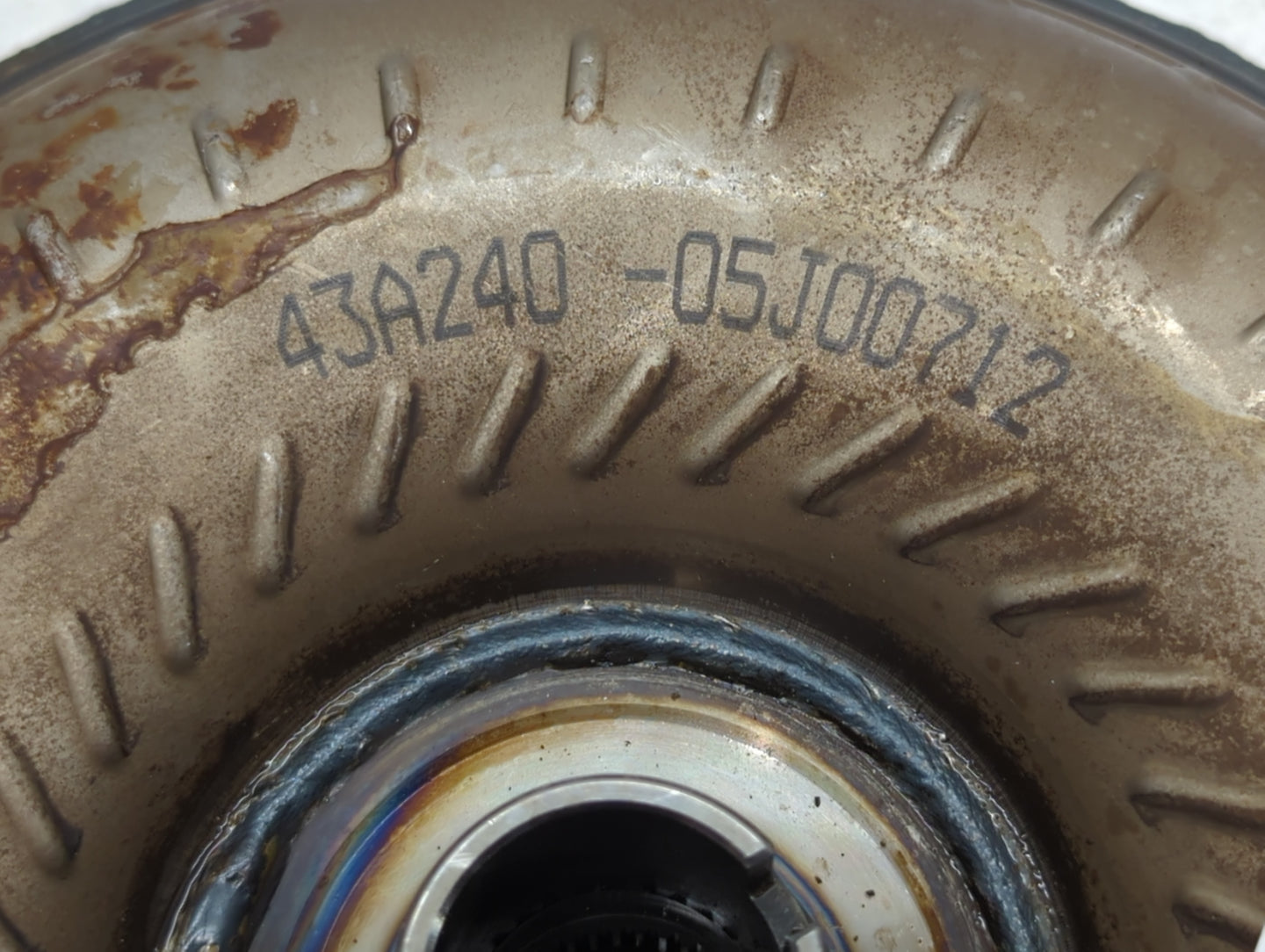 2006 Porsche Cayenne Torque Converter Automatic Transmission OEM P/N:43A240-05J00712 Fits OEM Used Auto Parts - Oemusedautop