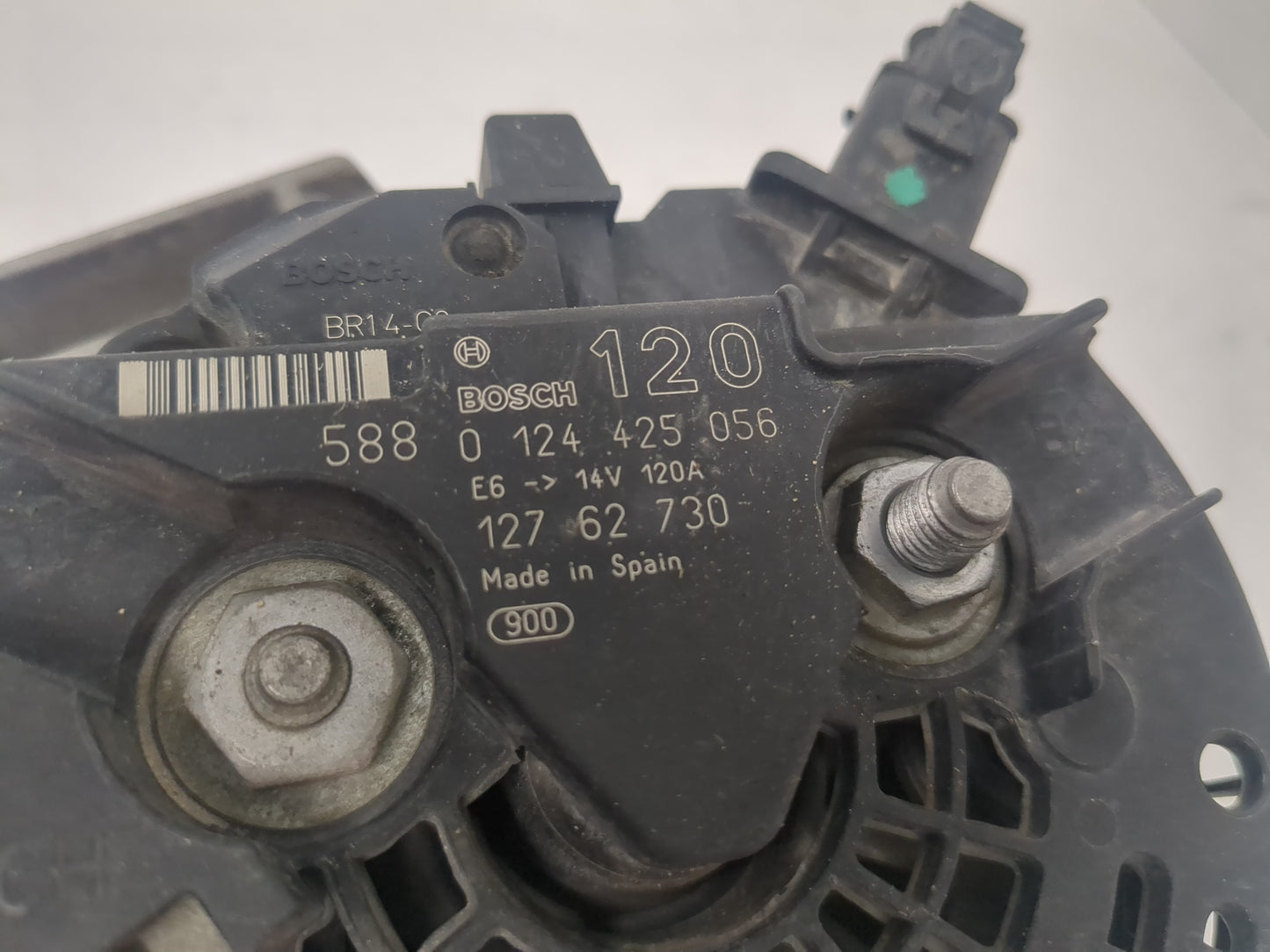 2005-2011 Saab 9-3 Alternator Replacement Generator Charging Assembly Engine OEM P/N:127 62 730 0 124 425 056 Fits OEM Used 