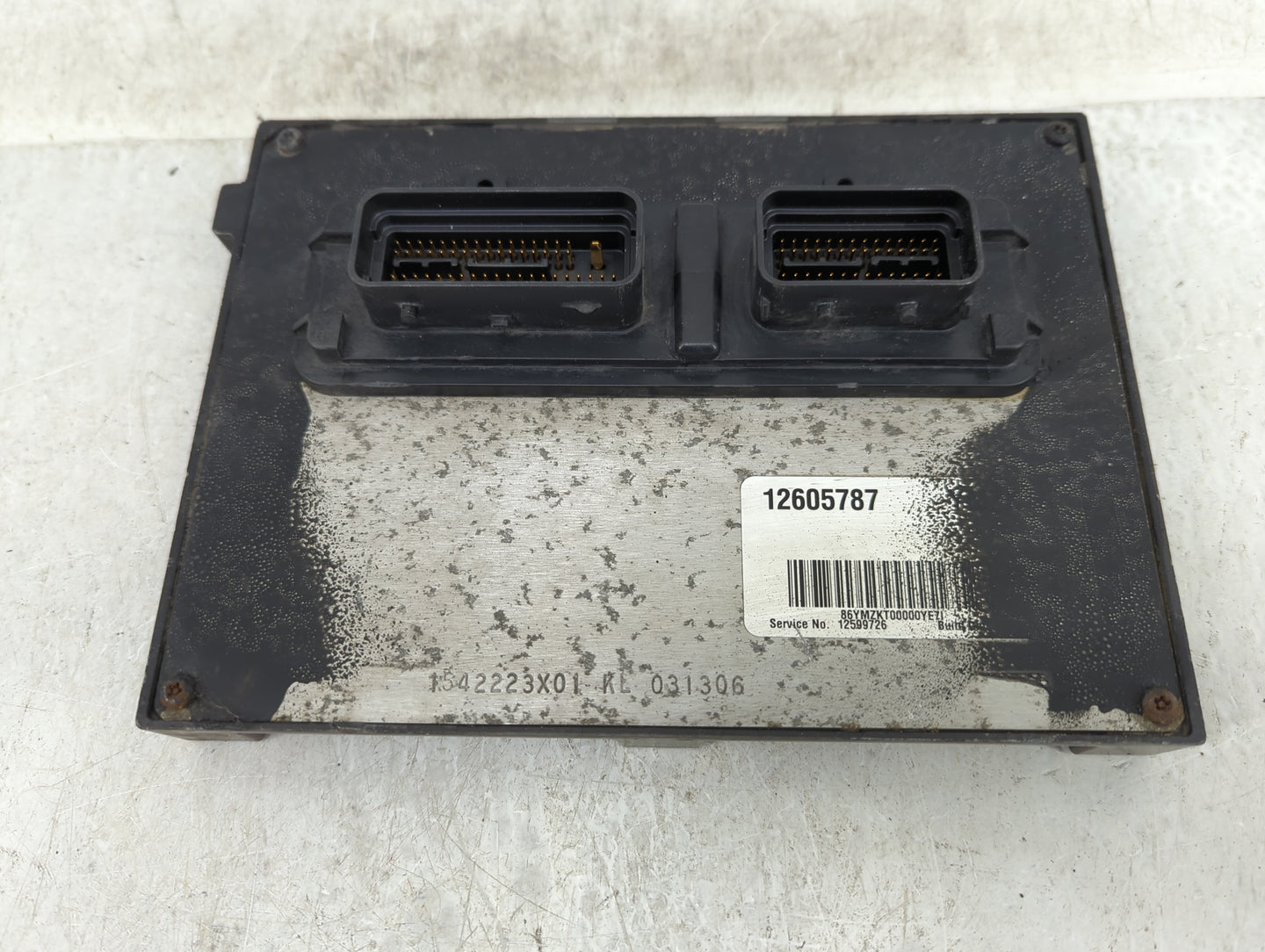2005-2006 Saturn Ion PCM Engine Control Computer ECU ECM PCU OEM P/N:12605787 Fits Fits 2005 2006 OEM Used Auto Parts - Oemu