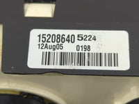 2006-2007 Saturn Ion Climate Control Module Temperature AC/Heater Replacement P/N:15208640 Fits Fits 2006 2007 OEM Used Auto