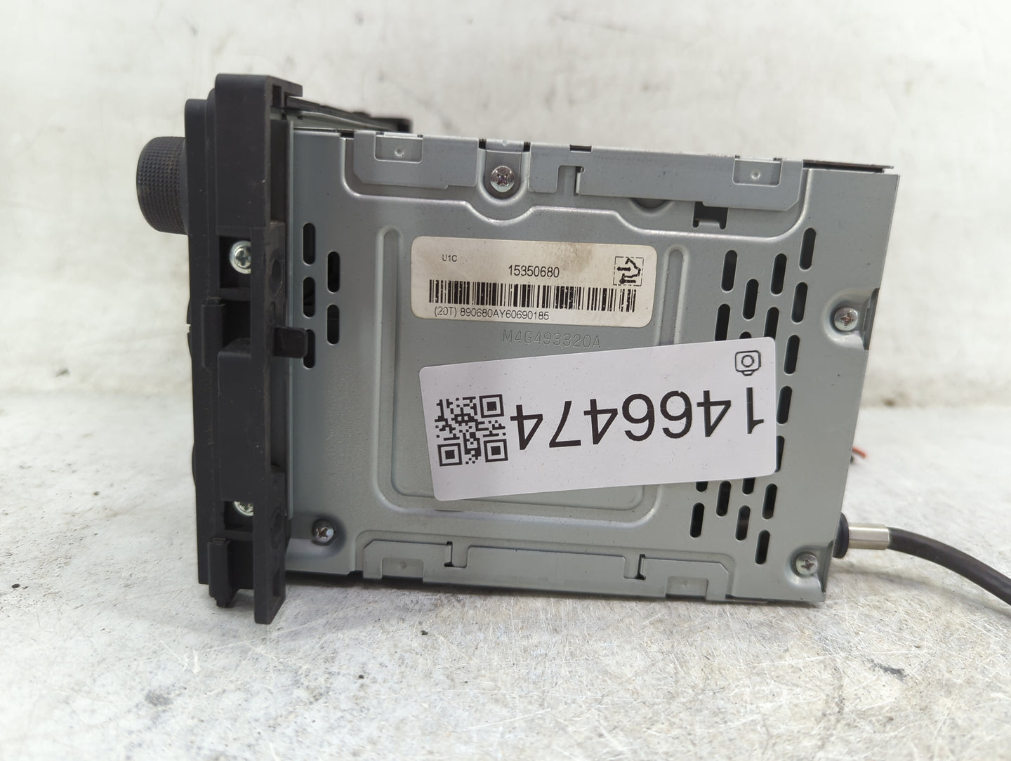 2006-2007 Saturn Ion Radio AM FM Cd Player Receiver Replacement P/N:CQ-JG1567YC 15850680 Fits Fits 2006 2007 OEM Used Auto P