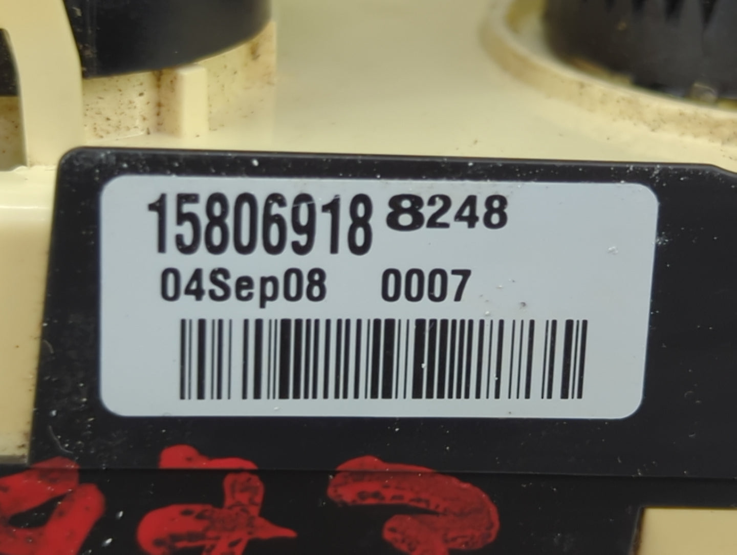 2006-2007 Saturn Ion Climate Control Module Temperature AC/Heater Replacement P/N:15806918 Fits Fits 2006 2007 OEM Used Auto