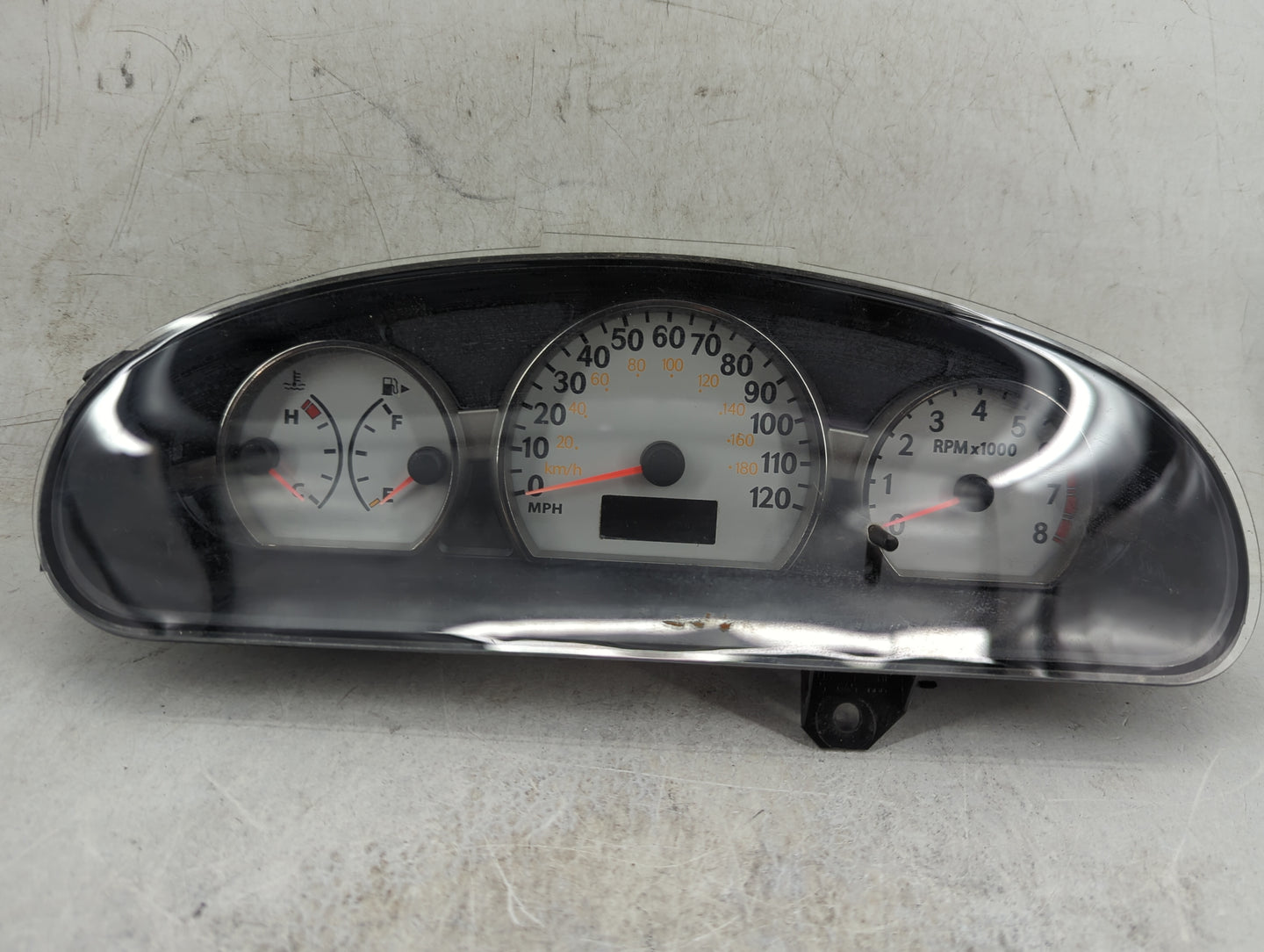 2006 Saturn Ion Instrument Cluster Speedometer Gauges P/N:A2C53091776 10373954 Miles: Fits OEM Used Auto Parts - Oemusedauto