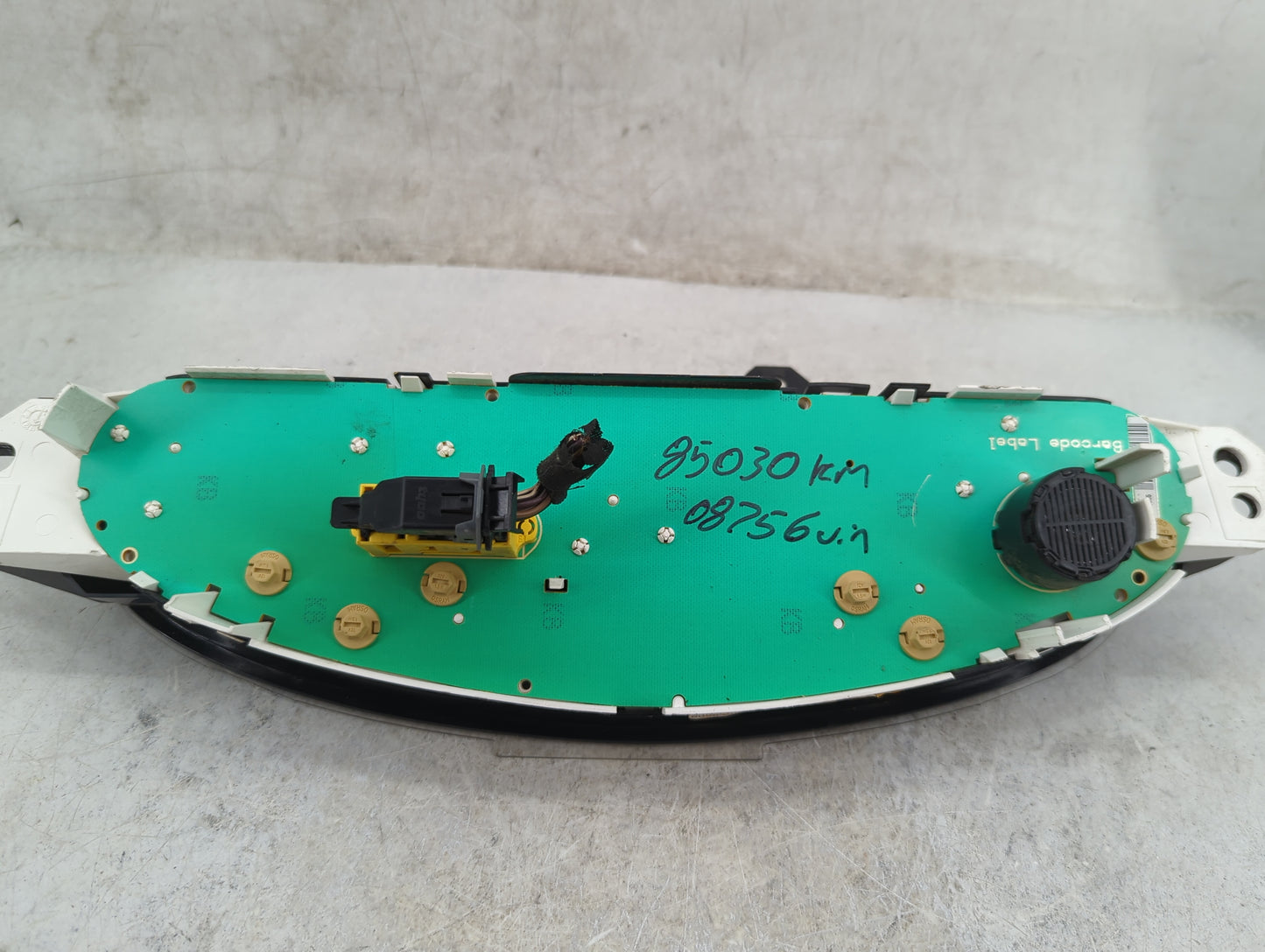 2006 Saturn Ion Instrument Cluster Speedometer Gauges P/N:A2C53091776 10373954 Miles: Fits OEM Used Auto Parts - Oemusedauto