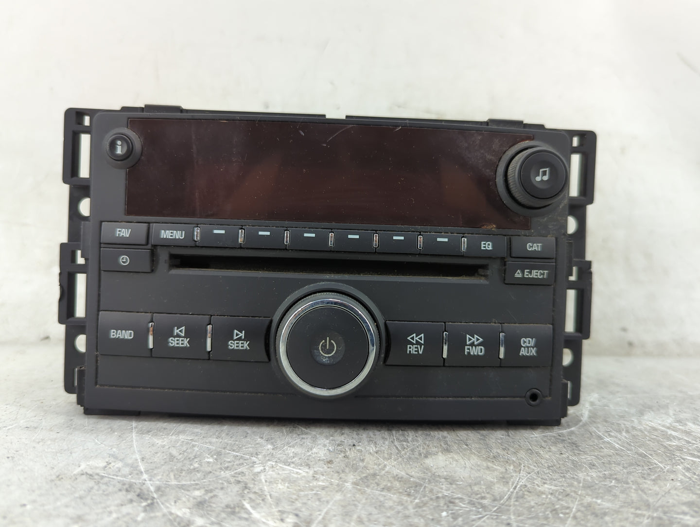 2006-2007 Saturn Ion Radio AM FM Cd Player Receiver Replacement P/N:15790419 CQ-JG1568YC Fits Fits 2006 2007 OEM Used Auto P