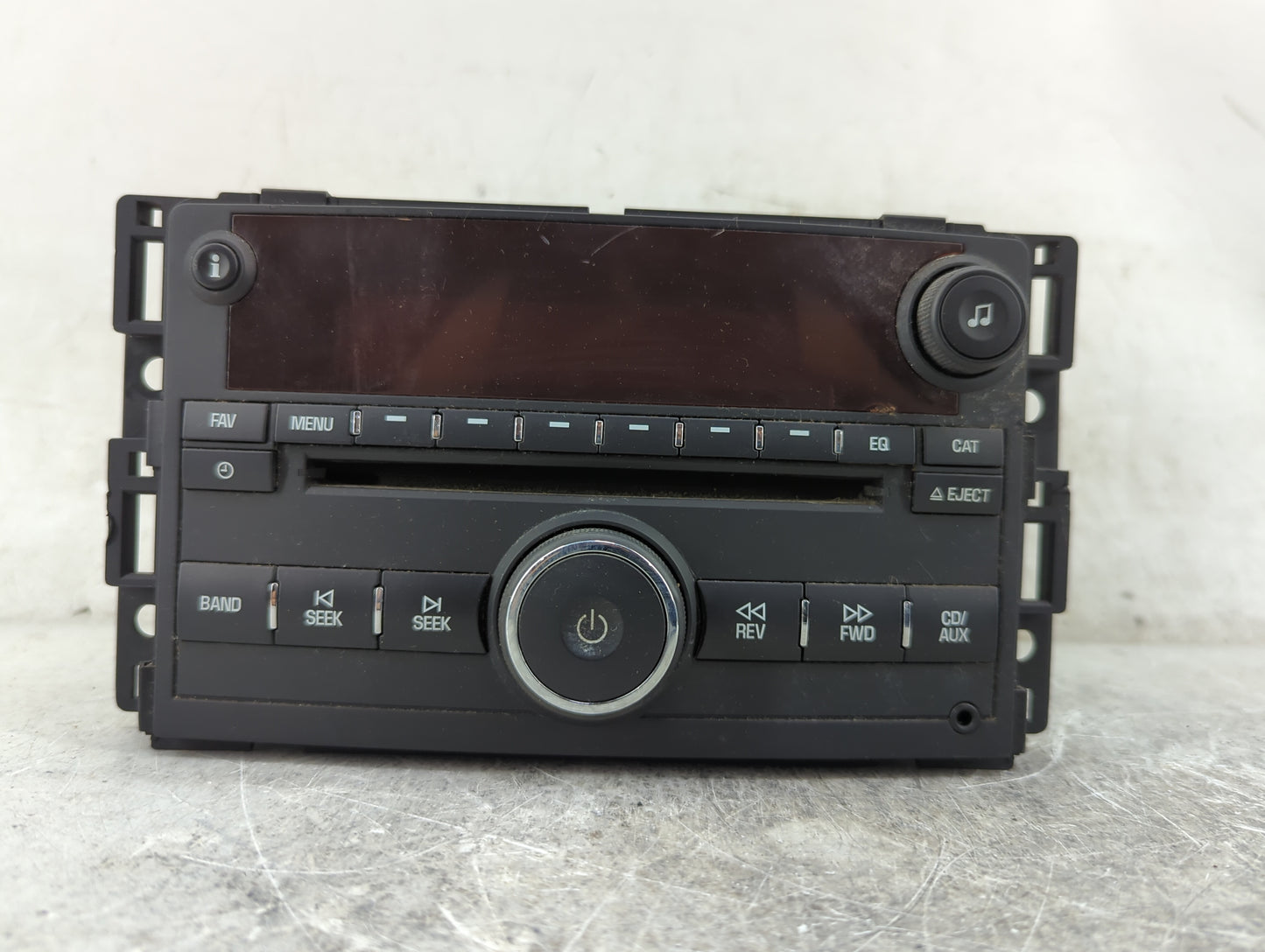 2006-2007 Saturn Ion Radio AM FM Cd Player Receiver Replacement P/N:15790419 CQ-JG1568YC Fits Fits 2006 2007 OEM Used Auto P