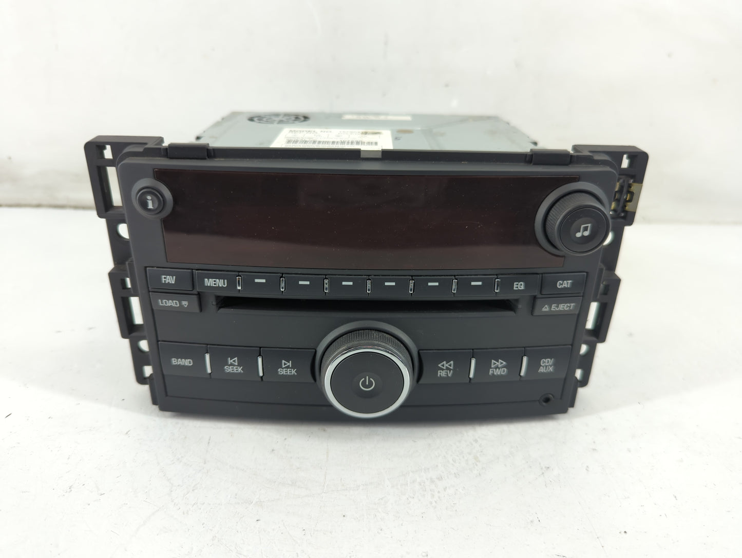 2006-2007 Saturn Vue Radio AM FM Cd Player Receiver Replacement P/N:15790418 Fits Fits 2006 2007 OEM Used Auto Parts - Oemus