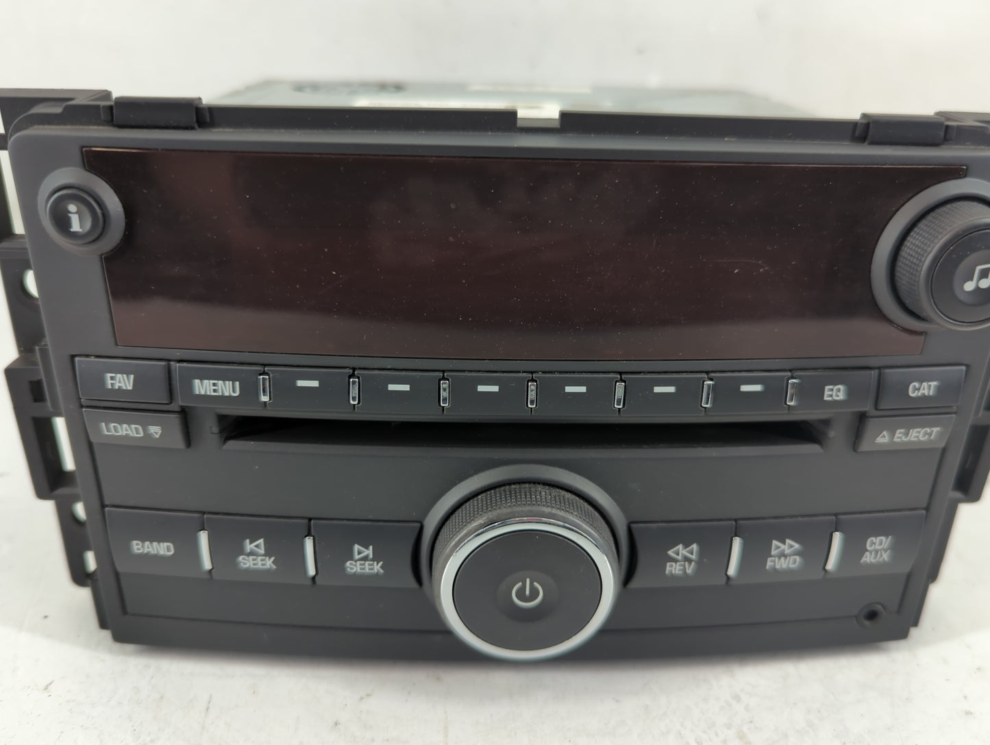 2006-2007 Saturn Vue Radio AM FM Cd Player Receiver Replacement P/N:15790418 Fits Fits 2006 2007 OEM Used Auto Parts - Oemus