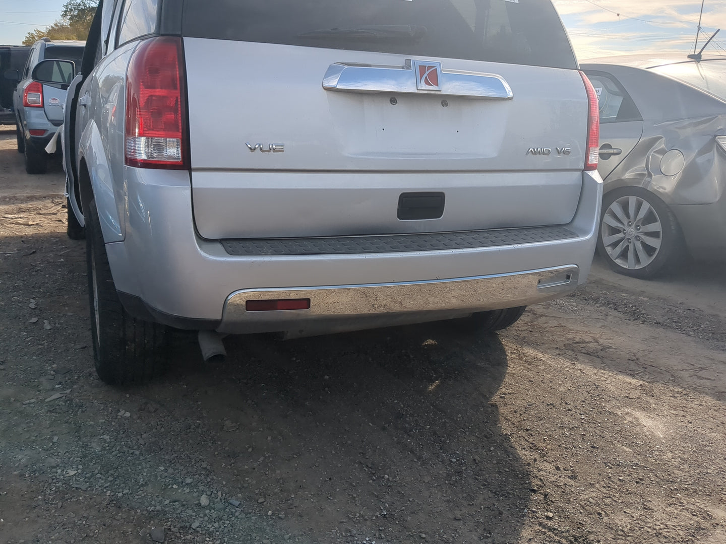 2006-2007 Saturn Vue Rear Bumper Assembly Oem - Oemusedautoparts1.com