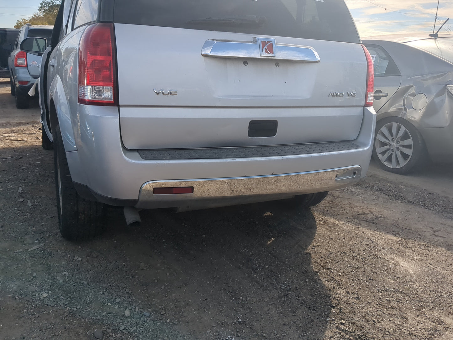 2006-2007 Saturn Vue Rear Bumper Assembly Oem - Oemusedautoparts1.com