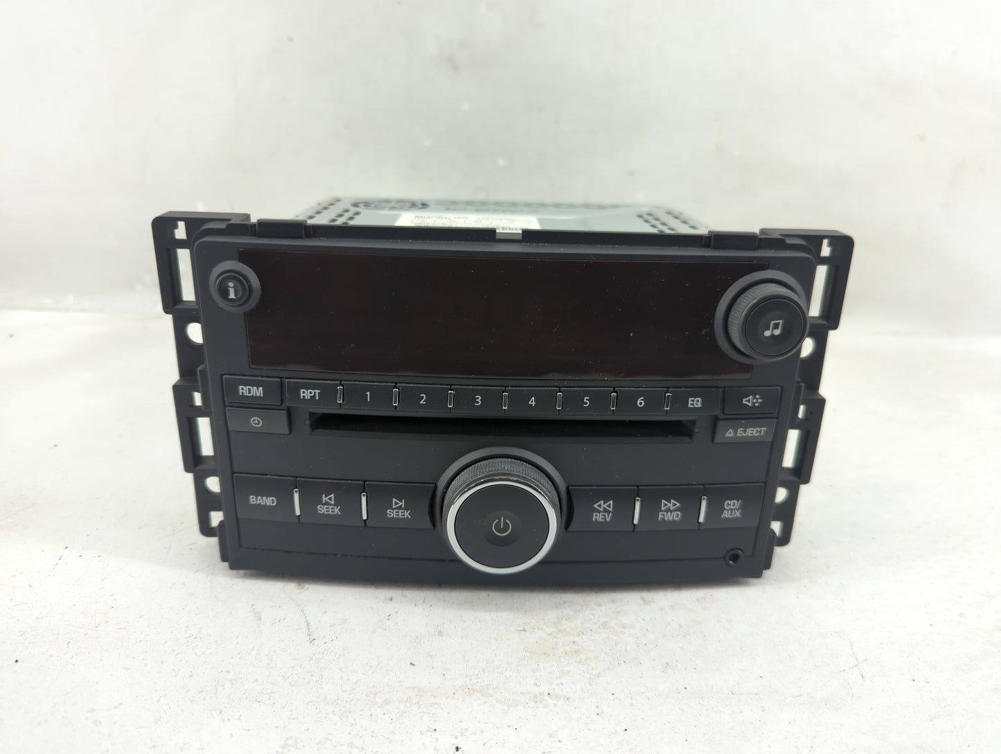 2006-2007 Saturn Vue Radio AM FM Cd Player Receiver Replacement P/N:15850680 Fits Fits 2006 2007 OEM Used Auto Parts - Oemus