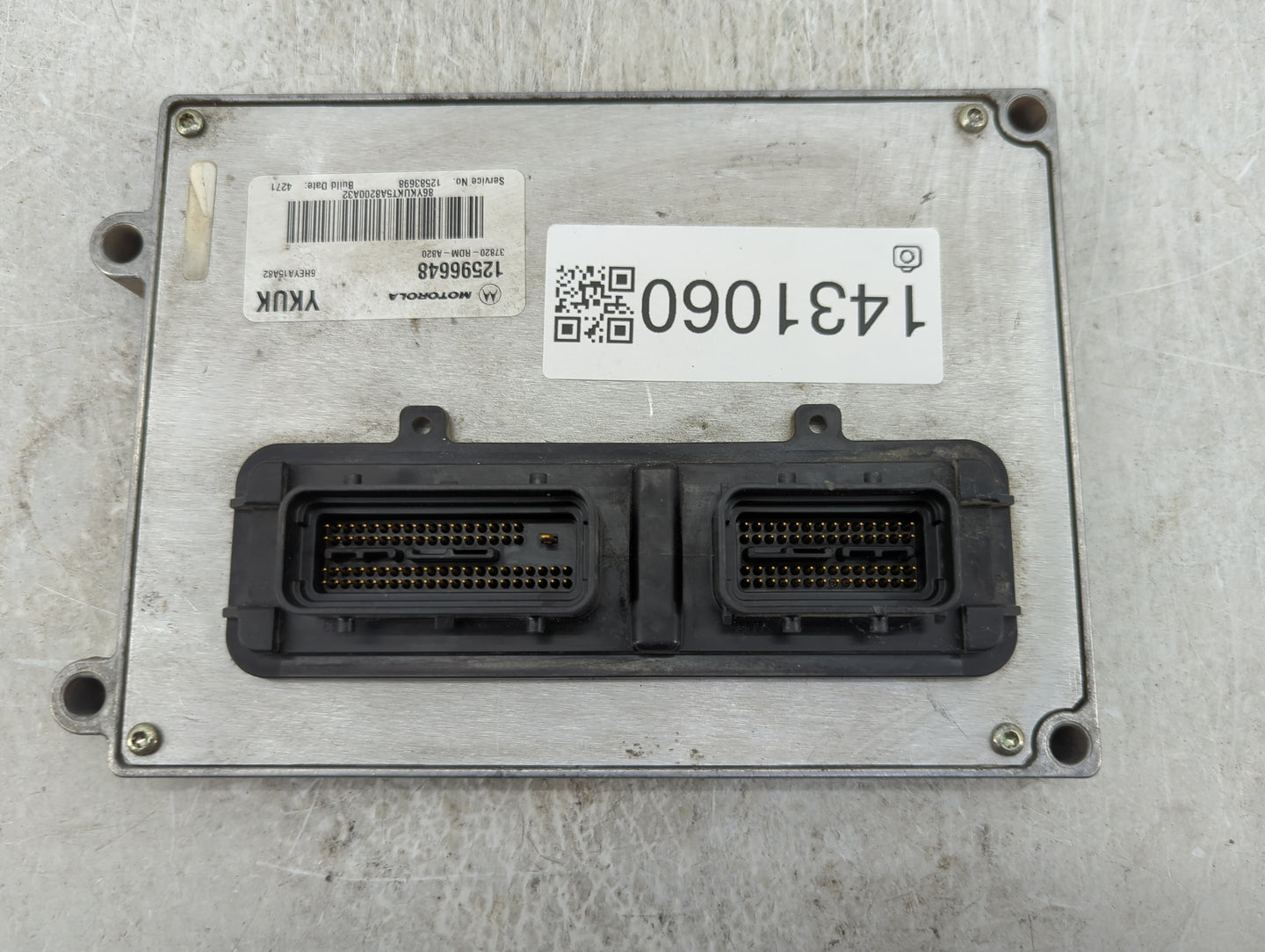 2004-2006 Saturn Vue PCM Engine Control Computer ECU ECM PCU OEM P/N:12596648 Fits Fits 2004 2005 2006 OEM Used Auto Parts -