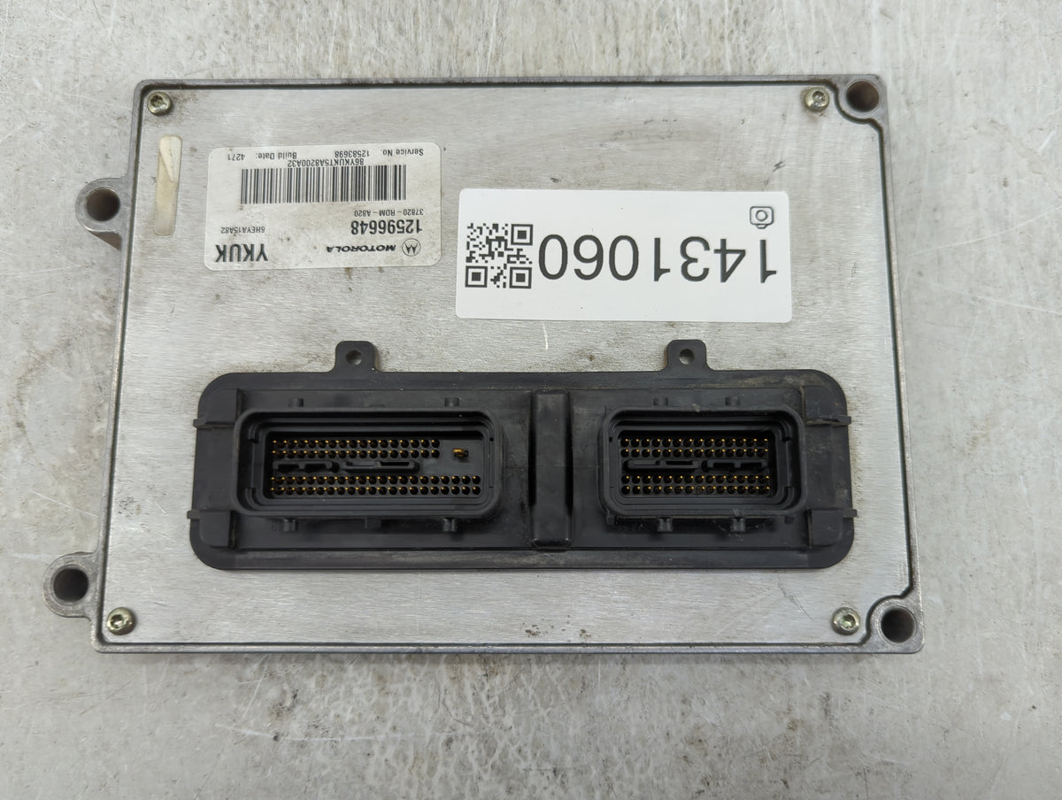 2004-2006 Saturn Vue PCM Engine Control Computer ECU ECM PCU OEM P/N:12596648 Fits 2004 2005 2006 OEM Used Auto Parts - Oemu