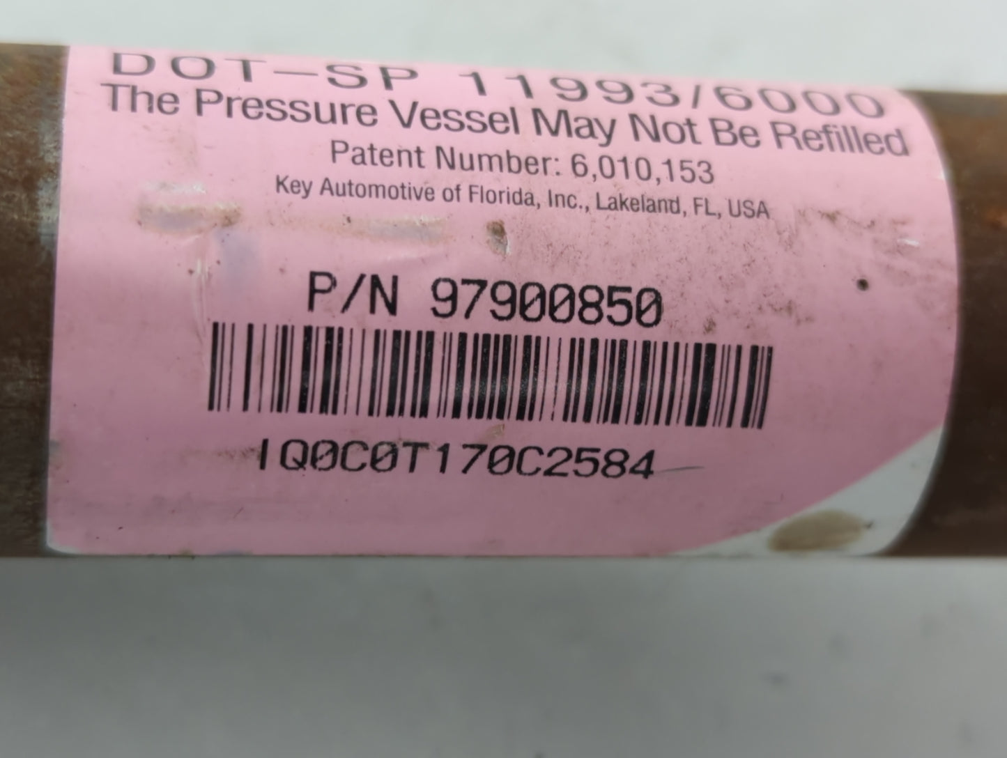 2006-2007 Saturn Vue Passenger Curtain Air Bag Oem - Oemusedautoparts1.com