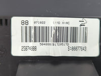 2006 Saturn Vue Instrument Cluster Speedometer Gauges P/N:25874888 Fits OEM Used Auto Parts - Oemusedautoparts1.com