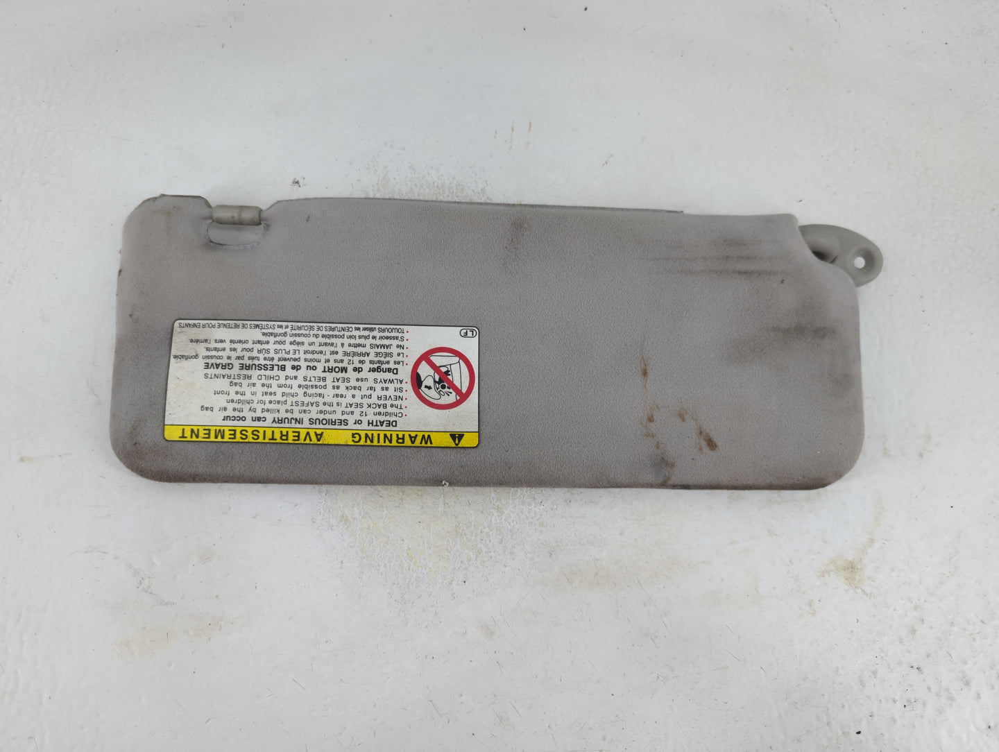 2005-2006 Scion Tc Sun Visor Shade Replacement Driver Left Mirror Fits Fits 2005 2006 OEM Used Auto Parts - Oemusedautoparts
