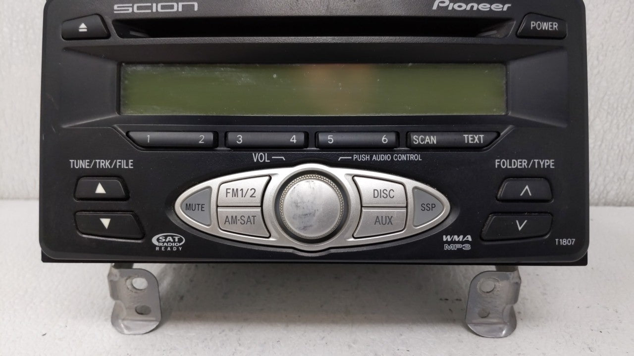 2006-2007 Scion Tc Radio AM FM Cd Player Receiver Replacement P/N:08600-21800,08600-21802 08600-21800 Fits Fits 2006 2007 OE