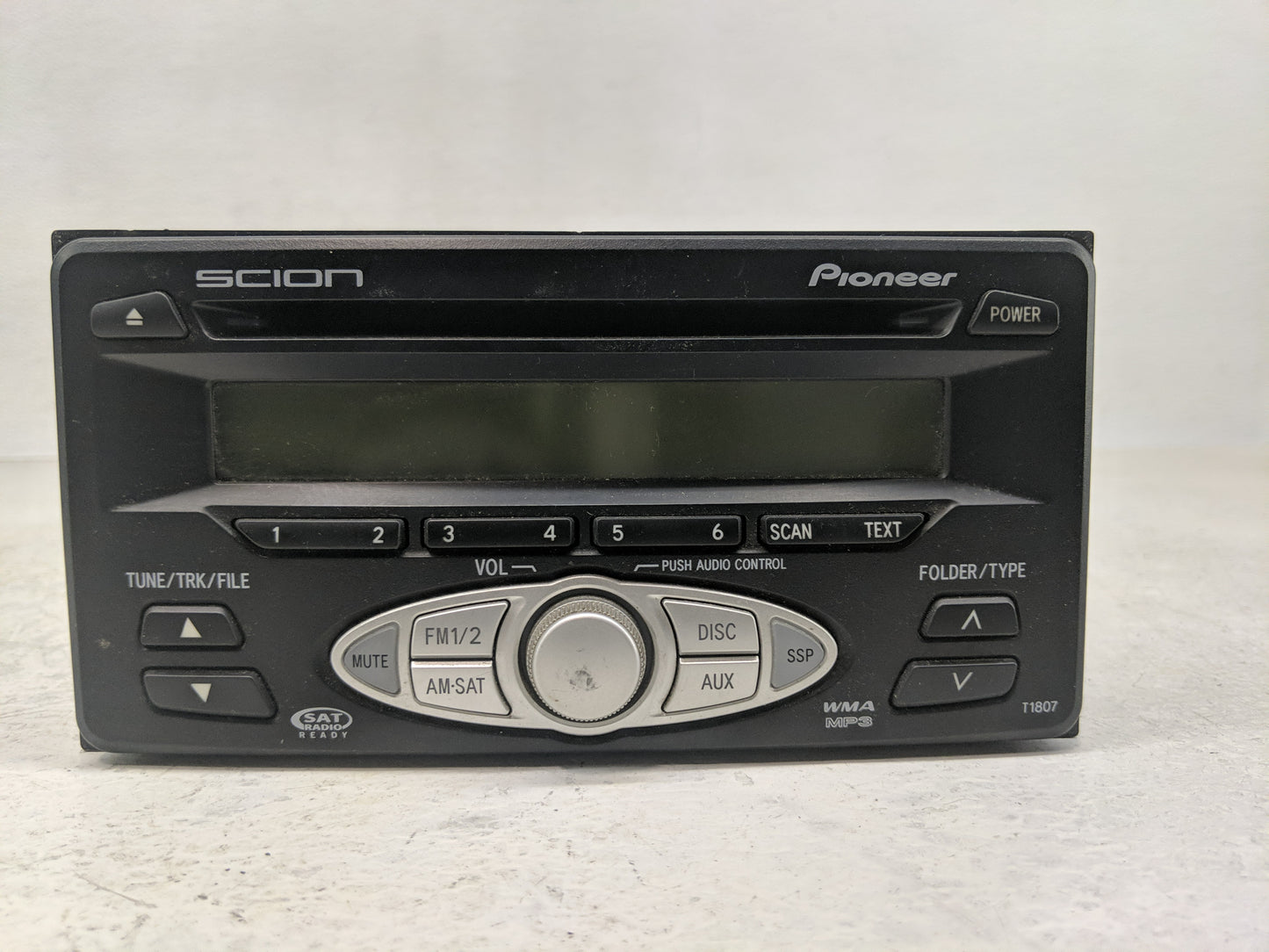 2006-2007 Scion Tc Radio AM FM Cd Player Receiver Replacement P/N:08600-21800 Fits Fits 2006 2007 OEM Used Auto Parts - Oemu