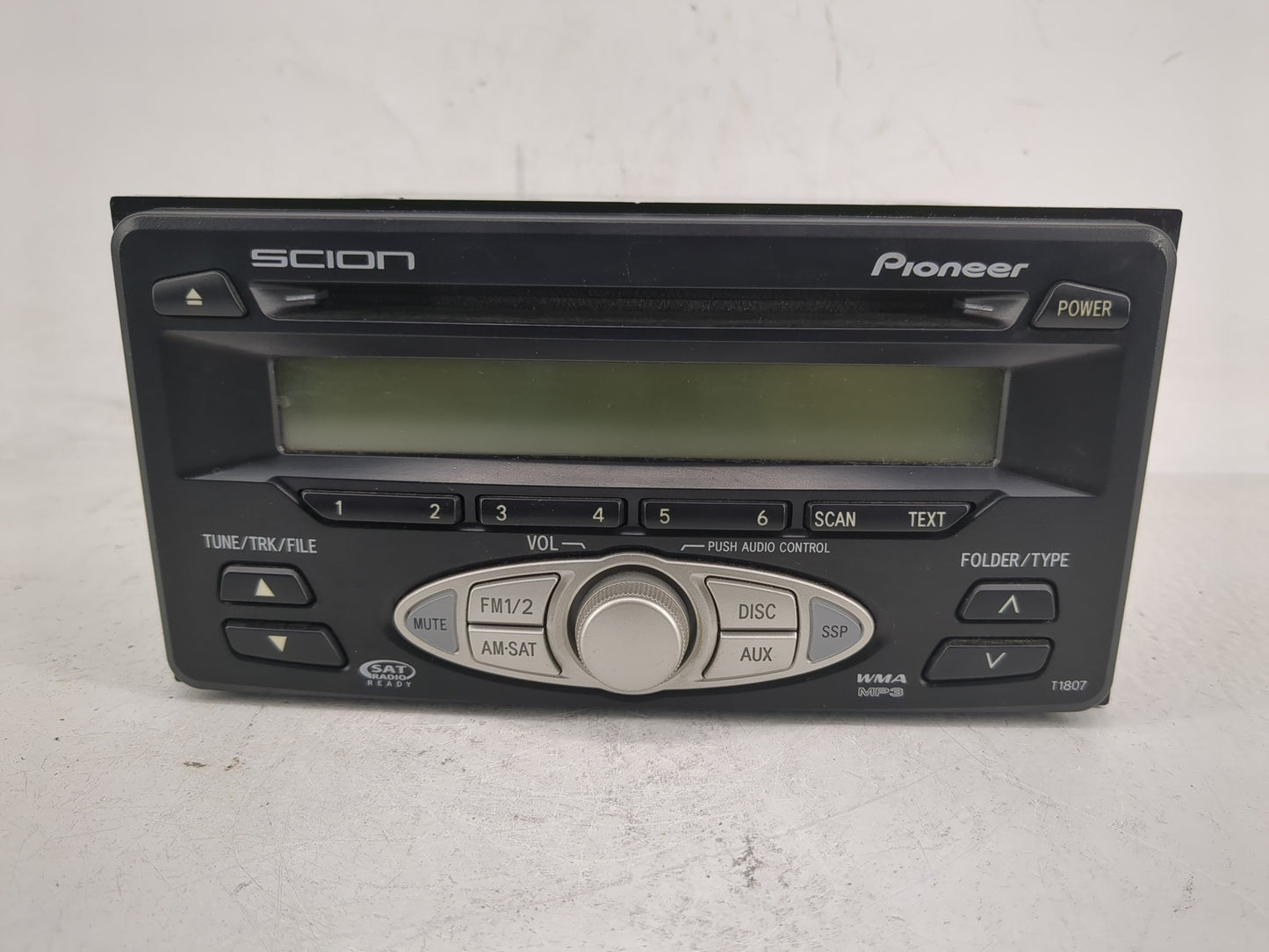 2006-2007 Scion Tc Radio AM FM Cd Player Receiver Replacement P/N:08600-21800 Fits Fits 2006 2007 OEM Used Auto Parts - Oemu