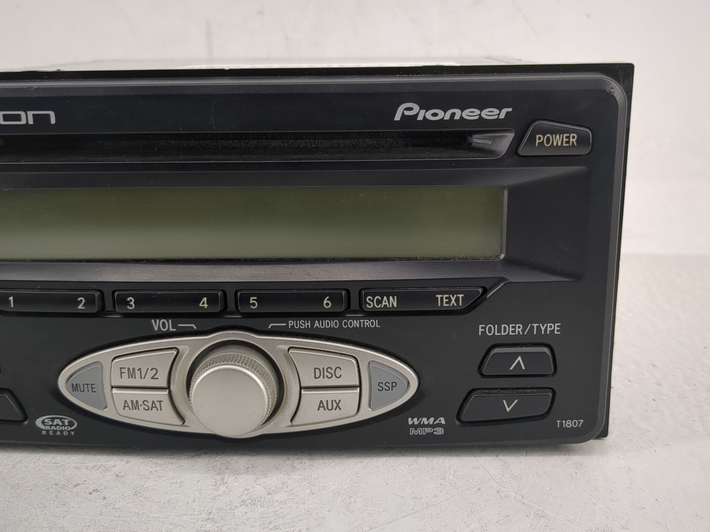 2006-2007 Scion Tc Radio AM FM Cd Player Receiver Replacement P/N:08600-21800 Fits Fits 2006 2007 OEM Used Auto Parts - Oemu