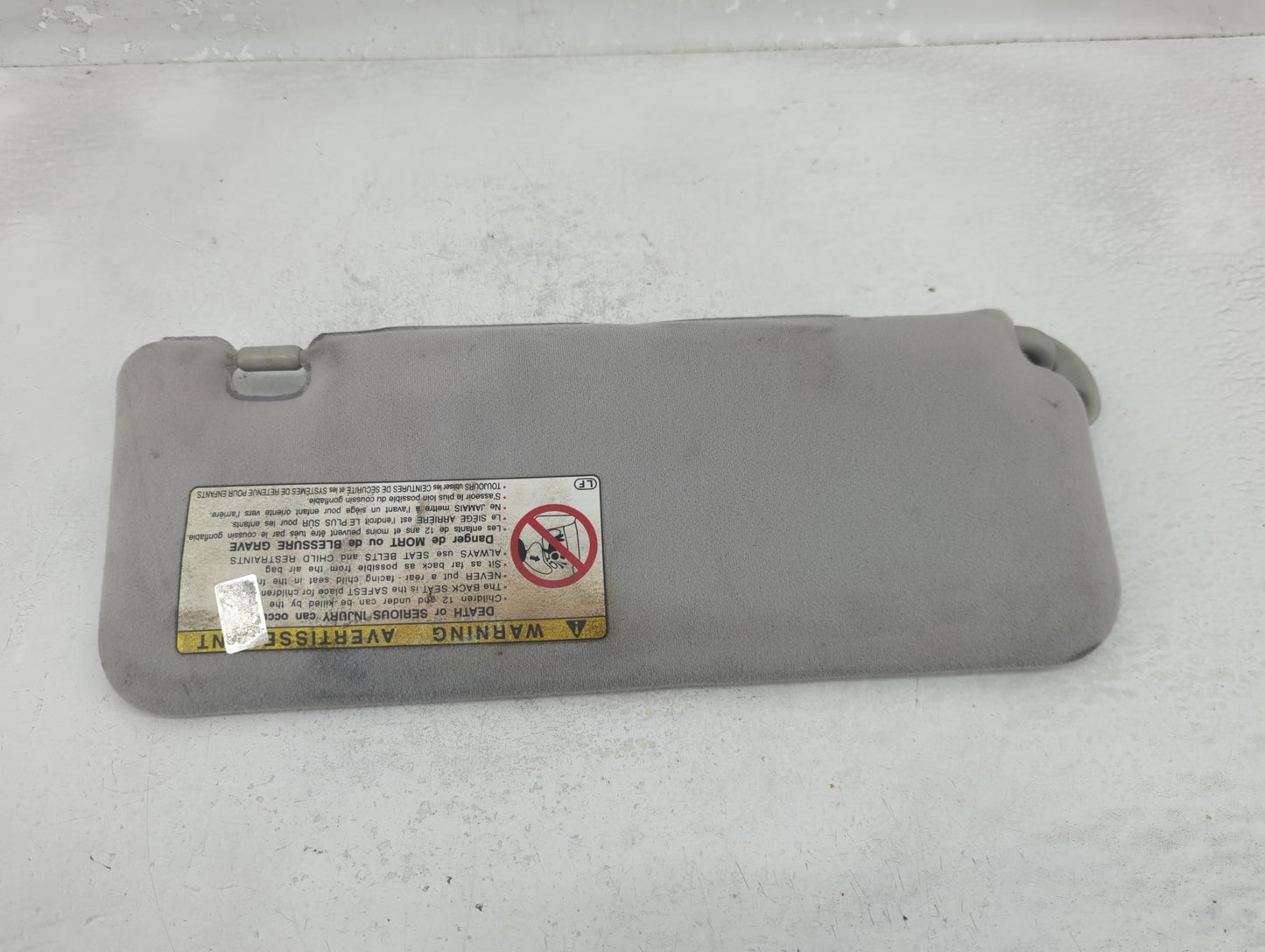 2005-2006 Scion Tc Sun Visor Shade Replacement Driver Left Mirror Fits Fits 2005 2006 OEM Used Auto Parts - Oemusedautoparts