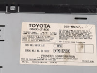 2005-2006 Scion Tc Radio AM FM Cd Player Receiver Replacement P/N:08600-21800 DEH-M8057ZT Fits Fits 2004 2005 2006 OEM Used 