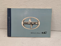2006 Scion Tc Owners Manual Book Guide OEM Used Auto Parts - Oemusedautoparts1.com
